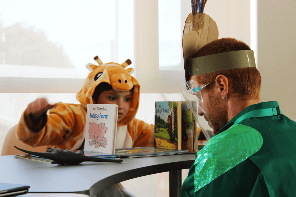 Caterpiller and Giraffe